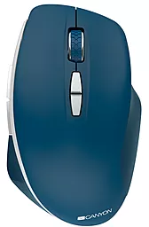 Компьютерная мышка Canyon MW-21 Wireless LED (CNS-CMSW21BL) Blue - фото Компьютерная мышка Canyon MW-21 Wireless LED (CNS-CMSW21BL) Blue