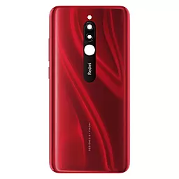 Задняя крышка корпуса Xiaomi Redmi 8 со стеклом камеры Original Ruby Red