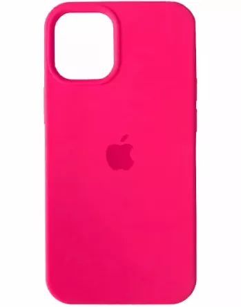 Чехол Silicone Case Full для Apple iPhone 15 Hot pink - фото 1