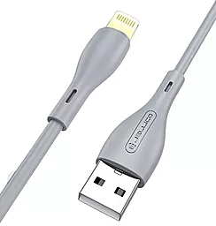 Кабель Jellico A14 USB-A - Lightning 12w 3a 1м cable Gray - миниатюра 2 Кабель Jellico A14 USB-A - Lightning 12w 3a 1м cable Gray - миниатюра 2