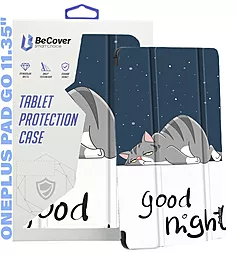 Чехол для планшета BeCover Smart Case для OnePlus Pad Go 11.35" Good Night (710992) - фото Чехол для планшета BeCover Smart Case для OnePlus Pad Go 11.35" Good Night (710992)