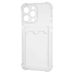 Чехол 1TOUCH Card Case Safe Anti-Shock для Apple iPhone 14 Pro Max Clear