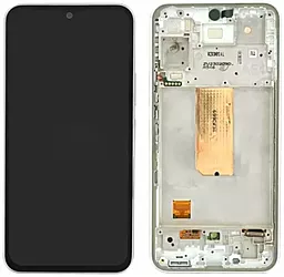 Дисплей Samsung Galaxy A54 A546 5G з тачскріном і рамкою, (OLED), White