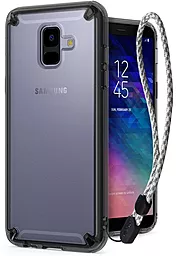 Чехол Ringke Fusion Samsung Galaxy A6 2018 Smoke Black (RCS4438)