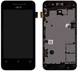 Дисплей Asus ZenFone 4 A400CG, A400CXG (T00I) з тачскріном і рамкою, Black - фото Дисплей Asus ZenFone 4 A400CG, A400CXG (T00I) з тачскріном і рамкою, Black