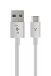 Кабель Piko CB-UT11 USB-A - Type-C 12w 2.4a 1.2м сable White (1283126477522) - фото Кабель Piko CB-UT11 USB-A - Type-C 12w 2.4a 1.2м сable White (1283126477522)