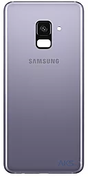 Задняя крышка корпуса Samsung Galaxy A8 Plus 2018 A730F со стеклом камеры Orchid Gray