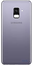 Задняя крышка корпуса Samsung Galaxy A8 Plus 2018 A730F со стеклом камеры Orchid Gray - фото Задняя крышка корпуса Samsung Galaxy A8 Plus 2018 A730F со стеклом камеры Orchid Gray
