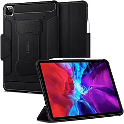 Чехол для планшета Spigen Rugged Armor Pro для Apple iPad Pro 11" (2021, 2020, 2018) Black (ACS01024) - фото Чехол для планшета Spigen Rugged Armor Pro для Apple iPad Pro 11" (2021, 2020, 2018) Black (ACS01024)