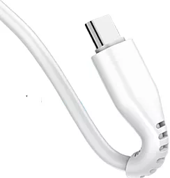 Кабель USB Jellico KDS-30 15W 3.1A USB Type-C - Type-C Cable White - миниатюра 3