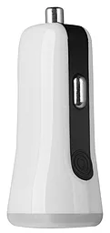 Автомобильное зарядное устройство Baseus 2USB Car charger 2.1A White (Tiny)