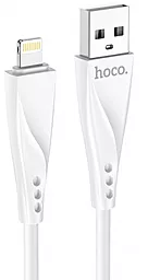 Кабель Hoco DU16 USB-A - Lightning 10w 1м cable White - фото Кабель Hoco DU16 USB-A - Lightning 10w 1м cable White