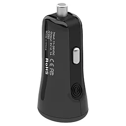 Автомобільний зарядний пристрій Baseus Tiny 2USB Car charger 2.1A Black (CCALL-CR01) - мініатюра 3