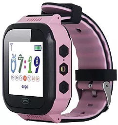 Смарт-годинник Ergo GPS Tracker Color J020 Pink (GPSJ020P) - фото Смарт-годинник Ergo GPS Tracker Color J020 Pink (GPSJ020P)