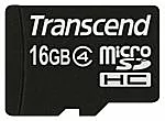 Карта пам'яті Transcend microSDHC 16GB Class 4 (TS16GUSDC4) - фото Карта пам'яті Transcend microSDHC 16GB Class 4 (TS16GUSDC4)