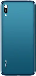 Задняя крышка корпуса Huawei Y6 Pro (2019) со стеклом камеры Sapphire Blue - фото Задняя крышка корпуса Huawei Y6 Pro (2019) со стеклом камеры Sapphire Blue