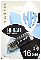 Флешка Hi-Rali Rocket Series 16GB USB 3.0 (HI-16GB3VCBK) Black - фото Флешка Hi-Rali Rocket Series 16GB USB 3.0 (HI-16GB3VCBK) Black