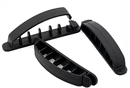 Органайзер для кабелей ExtraDigital Cable Clips CC-913 Black (KBC1710) - фото Органайзер для кабелей ExtraDigital Cable Clips CC-913 Black (KBC1710)