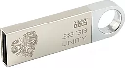 Флешка GooDRam Unity VALENTINE 32 GB (PD32GH2GRUNSR9+V) White