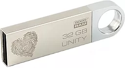 Флешка GooDRam Unity VALENTINE 32 GB (PD32GH2GRUNSR9+V) White - фото Флешка GooDRam Unity VALENTINE 32 GB (PD32GH2GRUNSR9+V) White