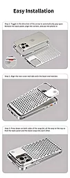 Чехол 1TOUCH Aluminium Case для Apple iPhone 15 Black - миниатюра 8 Чехол 1TOUCH Aluminium Case для Apple iPhone 15 Black - миниатюра 8