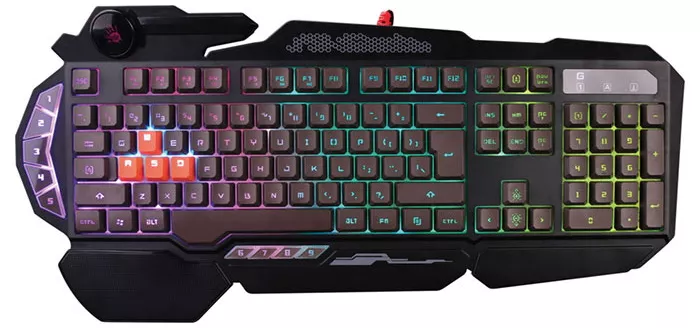 Клавіатура A4Tech B314 Bloody Black - фото 1