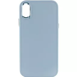 Чехол Epik TPU Bonbon Metal Style для Apple iPhone XS Max (6.5")  Голубой / Mist blue