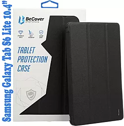 Чохол для планшету BeCover Soft Edge з кріпленням для стилусу для Samsung Galaxy Tab S6 Lite 10.4" P610, P613, P615, P619 Black (708351) - мініатюра 2
