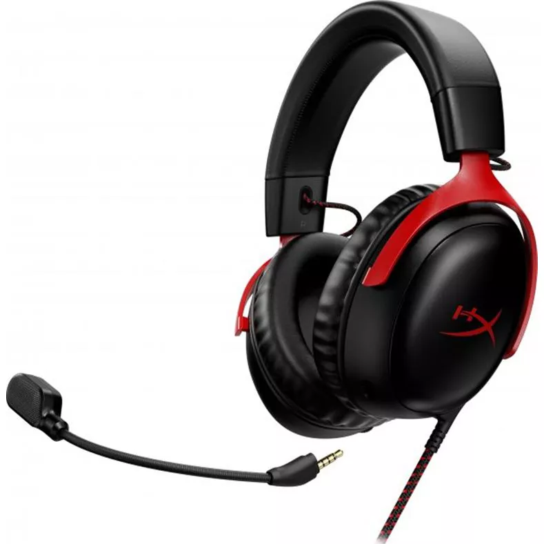 Наушники HyperX Cloud III Black/Red (727A9AA) - фото 4