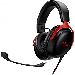 Наушники HyperX Cloud III Black/Red (727A9AA) - миниатюра 4