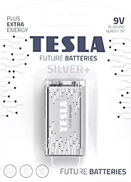 Батарейки Tesla Silver+ 6LR61 (Крона) 1шт 9 V