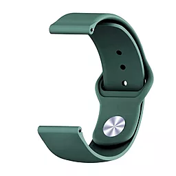 Змінний ремінець для розумного годинника Xiaomi iMi KW66/Mi Watch Color/Haylou LS01/LS02 (706366) Dark Green - мініатюра 2