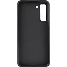 Чохол Epik TPU Bonbon Metal Style для Samsung Galaxy S21 FE Чорний - мініатюра 3