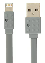 Кабель USB Remax Proda Lego Lightning Gray (PC-01i)