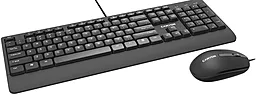 Комплект (клавіатура+мишка) Canyon USB (CNE-CSET4-RU) Black - мініатюра 4