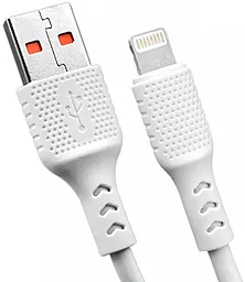 Кабель Veron LV03 USB-A - Lightning 12w 2.4a 1м cable White - фото Кабель Veron LV03 USB-A - Lightning 12w 2.4a 1м cable White