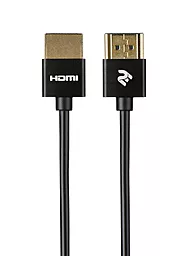 Видеокабель HDMI 2.0 Gen2 Ultra Slim 2m (2E-W9668BL-2M) Черный 2E - миниатюра 2 Видеокабель HDMI 2.0 Gen2 Ultra Slim 2m (2E-W9668BL-2M) Черный 2E - миниатюра 2