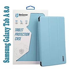 Чехол для планшета BeCover Smart Case для Samsung Galaxy Tab A 8.0 (2019) Light Blue (707830) - фото Чехол для планшета BeCover Smart Case для Samsung Galaxy Tab A 8.0 (2019) Light Blue (707830)