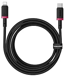 Кабель Baseus Dura Series USB Type-C - Lightning 20w 3a 2м PD сable Black/Red (P10377800U01-03) - фото Кабель Baseus Dura Series USB Type-C - Lightning 20w 3a 2м PD сable Black/Red (P10377800U01-03)