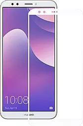 Захисне скло Mocolo 2.5D Full Cover Tempered Glass Huawei Y7 Prime 2018 White
