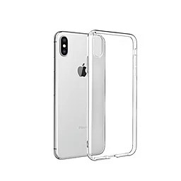 Чехол Silicone Case WS для Apple iPhone XS Max Transparent