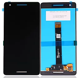 Дисплей Nokia 2.1 Dual Sim (TA-1080, TA-1084, TA-1086, TA-1092, TA-1093) + Touchscreen (original) Black