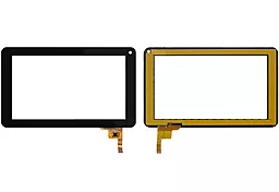 Сенсор (тачскрин) Cube U25GT, U26GT, IconBIT NetTAB Sky Net (NT-0701S) (186x111, 12pin, #FPC-TP070072(DR1334)) Black
