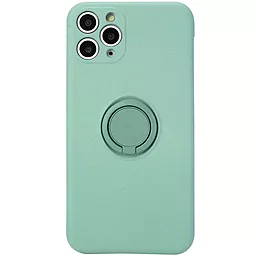 Чехол Epik TPU Candy Ring Full Camera для Apple iPhone 12 Pro (6.1")  Бирюзовый / Ice Blue