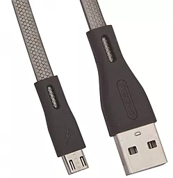 Кабель USB Remax Speed Pro USB micro USB Cable Dark Grey (RC-090M) - миниатюра 2