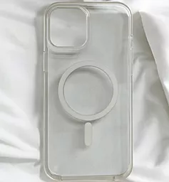 Чохол Silicone Case Clear with MagSafe для Apple iPhone 13 Pro Max - мініатюра 3 Чохол Silicone Case Clear with MagSafe для Apple iPhone 13 Pro Max - мініатюра 3