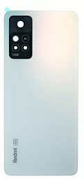Задняя крышка корпуса Xiaomi Redmi Note 11 Pro 5G со стеклом камеры, Original  Polar White