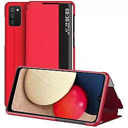 Чехол Epik Smart View Cover Samsung A025 Galaxy A02s Red