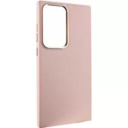 Чехол Epik Bonbon Leather Metal Style для Samsung Galaxy S23 Ultra Light Pink - миниатюра 2