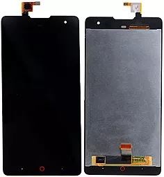 Дисплей ZTE Nubia Z7 Max (NX505J) с тачскрином, Black